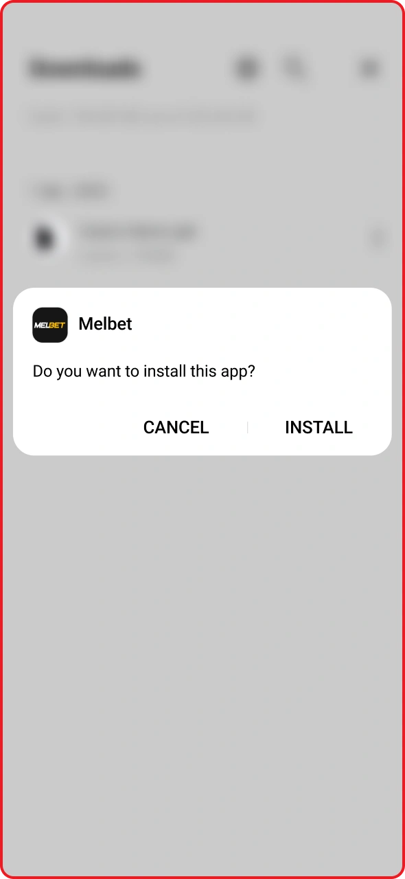 Click on the APK file and confirm Astronaut installation.